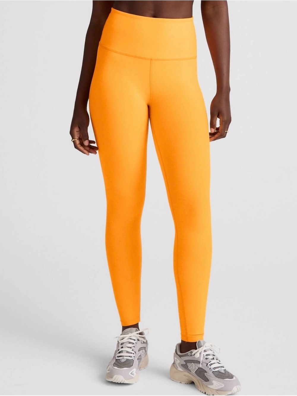 Mango Pop Heather Beyond Yoga Womens Leggings - Medium